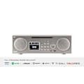 Miniatyrbild 1 av 8: DABMAN i450 CD Multifunktionell stereoradio DAB+ / FM / Internet / Bluetooth Vit-Silver