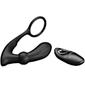 Miniatyrbillede 4 af 8: Pretty Love - Warren Black Anal Ring & Vibrator