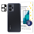 Pikkukuva 1 / 5: 9H karkaistu lasi kameralle Xiaomi Redmi Note 12 5G / Poco X5 5G Full Camera Glass -kameralle