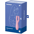 Pikkukuva 5 / 5: Satisfyer - Threesome 3 Vibrator Pink