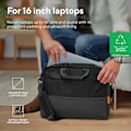 Miniatyrbillede 6 af 8: Lisboa Laptoptaske 16" Sort