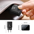 Pikkukuva 4 / 9: USB-C 20W PD-virtalaturi iPhone Lightning -kaapelilla, musta