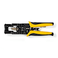 Miniatyrbillede 1 af 7: Antennekabelinstallationsværktøj | Crimp tang | Gul / Sort | ABS / Stål