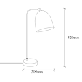Miniatyrbillede 6 af 6: Bordlampe tatovering - 5031