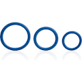 Miniatyrbild 3 av 4: Calexotics - Tri-Rings Blue