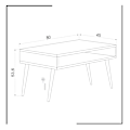 Miniatyrbillede 4 af 4: Sofabord Via