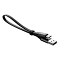 Pikkukuva 4 / 9: Litteä kaapeli USB-C USB-kaapeli pidikkeellä 2A 23cm musta