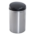 Miniatyrbild 1 av 10: Automatisk Sensor Soptunna Ir-Sensor, Rund, 30L, Valfri Innerbehållare, Rostfritt Stål