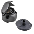 Miniatyrbillede 1 af 6: Sokkel 13-polet PVC Jaeger type + gummipakning