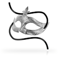 Pikkukuva 3 / 3: Ohmama - Masks Flower De Lis Silver Mask