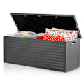 Miniatyrbillede 9 af 9: Havekasse 143 x 57 x 53,5 cm, 390 liter, sortgrå