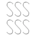 Pikkukuva 2 / 4: S koukku Ø4mm 6cm 6 kpl läpipainopakkauksessa