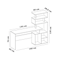Miniatyrbillede 3 af 3: Study Desk Next - Hvid