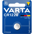 Miniatyrbillede 1 af 3: CR1220 3V Lithium Knapcelle batteri 1-pak