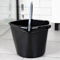 Miniatyrbillede 6 af 8: Sort plastspand 14 l