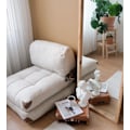 Miniatyrbillede 5 af 8: 1-sædet sovesofa Fold Teddy - Creme