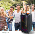 Miniatyrbillede 2 af 9: Bluetooth® Party Speaker | Maksimal batteritid: 5 timer | 240 W | Bærehåndtag | Fest lys | Equalizer | Orange / Sort