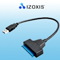 Miniatyrbild 4 av 7: USB till SATA 3.0 Izoxis 23603-adapter
