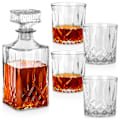 Pikkukuva 1 / 8: Dekantteri ja viskilasit lasit 900 ml + 4x300 ml 5 kpl.