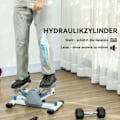 Miniatyrbillede 6 af 10: Mini stepper til hjemmet med LCD display, op-ned stepper med skridsikre pedaler, stepper hjemmetræner op til 100 kg, til bentræning, hjemmekontor fitn