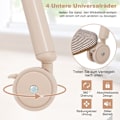 Miniatyrbillede 5 af 5: Puslebord med badekar Bærbart puslebord med PVC-pude 86 x 50 x 100 cm beige