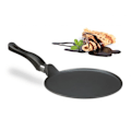 Miniatyrbillede 1 af 8: Crêpes form støbt aluminium sort 25 cm