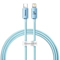 Pikkukuva 1 / 9: USB-C-kaapeli Iphone Lightning-pikalataus 20W 1,2m sininen