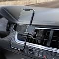 Miniatyrbillede 8 af 9: Automatisk biltelefonholder til luftventil, sort