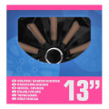 Miniatyrbild 1 av 7: Hjulskyddset Fox black 13 tum 4 stycken i displaybox