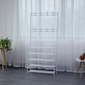Miniatyrbillede 5 af 5: Herzberg 4-trins entryway knagerække og entre opbevaringsstativ Organizer - 60x170cm