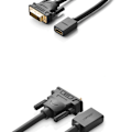 Pikkukuva 4 / 8: HDMI (naaras) - DVI (uros) sovitin 0,15 m musta