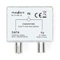 Pikkukuva 2 / 5: Satelliitti- ja antenni-sovitin | F naaras / IEC (Coax) Uros | IEC (Coax) Naaras | Niklattu | 75 Ohm | Suora | Metalli | Hopea / Metalli | 1 kpl | Laa
