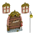 Miniatyrbild 1 av 8: Set för älvdörrar "Tak av löv"