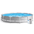 Miniatyrbillede 2 af 7: Prisme Rammeramme havepool 366 x 76 cm 9i1 INTEX 26712