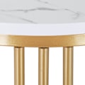 Miniatyrbillede 6 af 8: Marmor sidebord