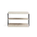 Miniatyrbillede 2 af 6: Sidebord Lifon - Sort, Travertin