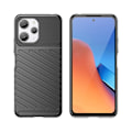 Miniatyrbild 4 av 7: Pansar flexibelt fodral för Xiaomi Redmi 12 Thunder Fodral, svart