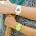 Pikkukuva 5 / 5: CASIO VINTAGE Mod. F-91 BIO RESIN STRAP - WHITE