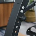 Miniatyrbillede 9 af 10: Motionscykel Motionstræner Pedaltræner Til Seniorer, Stål, Sort, 41X50X96Cm