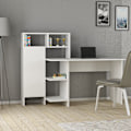 Miniatyrbillede 1 af 6: Studiebord Bugra - Hvid