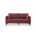 Miniatyrbillede 8 af 8: 2-Sæder Sofa Bella Sofa Til 2 Pr - Claret Rød