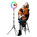 Pikkukuva 3 / 3: Selfie Ring Led Light 26 Cm With Adjustable Tripod