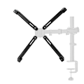 Pikkukuva 3 / 6: Sovitin Mount Kit | 13 " | 27 " | Maksimipaino: 8 kg