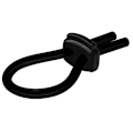 Miniatyrbillede 1 af 4: Joydivision Potenzduo - Silikone sort ring - M