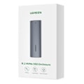 Miniatyrbild 5 av 9: Fickhus för M.2 SuperSpeed ​​​​10Gbps SSD + USB-C-kabel 0,5 m grå