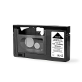 Miniatyrbild 1 av 9: VHS Omvandlare | Omvandling: VHS-C till VHS | Plug and play | Svart