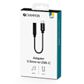 Miniatyrbillede 2 af 2: Adapter USB-C til 3,5 mm DAC Sort
