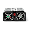 Miniatyrbild 7 av 9: Växelriktare med modifierad sinusvåg | Inspänning: 24 V DC | Enhetens utgångsanslutning: Type F (CEE 7/3) / USB-A | 230 V AC 50 Hz | 1000 W | Toppeffe