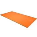 Pikkukuva 2 / 5: Kelluva vesimatto 3-kerroksinen repeytymätön XPE-vaahtomatto 355 x 183 x 3,5 cm oranssi