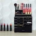 Miniatyrbillede 2 af 9: Make-up stativ med otte skuffer
